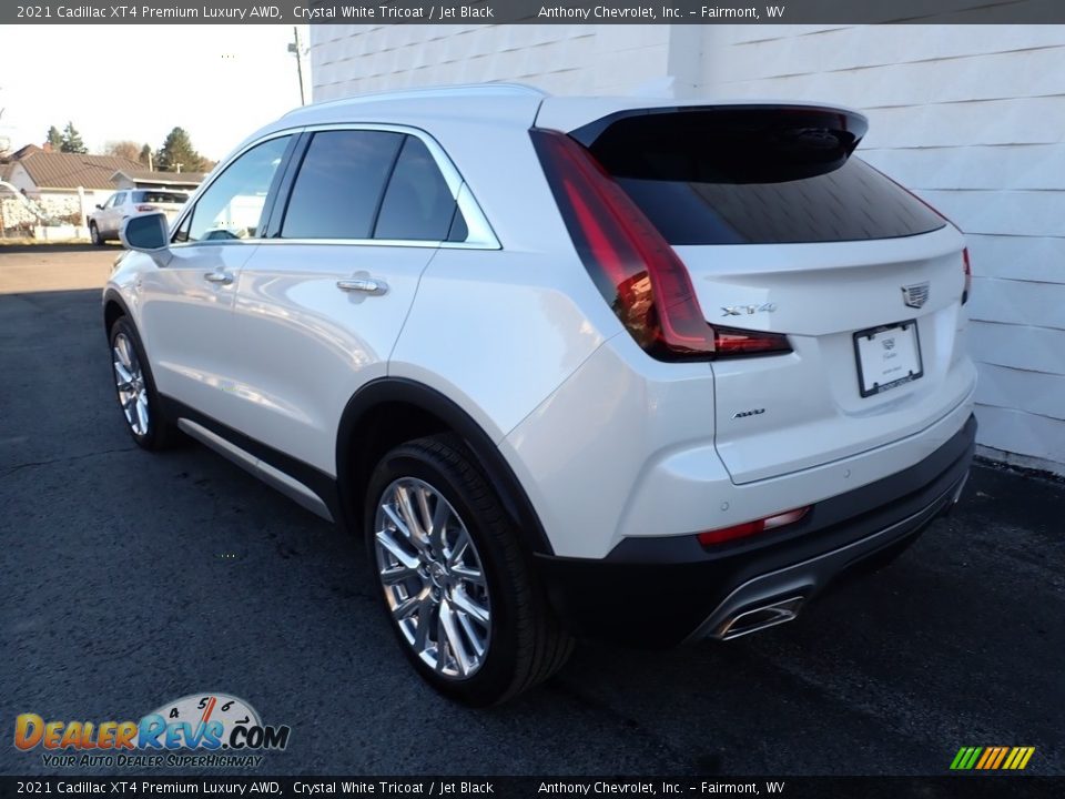 2021 Cadillac XT4 Premium Luxury AWD Crystal White Tricoat / Jet Black Photo #5
