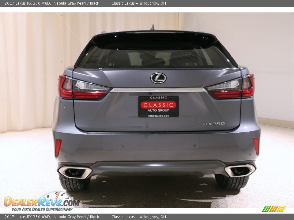 2017 Lexus RX 350 AWD Nebula Gray Pearl / Black Photo #25