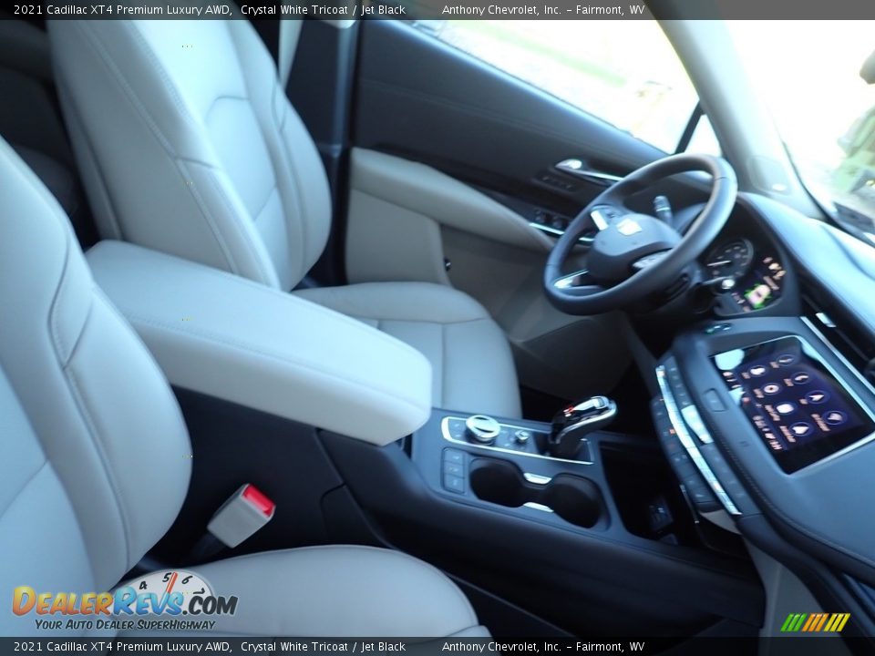 2021 Cadillac XT4 Premium Luxury AWD Crystal White Tricoat / Jet Black Photo #10