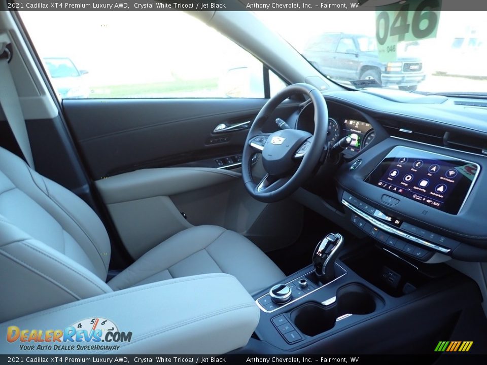 2021 Cadillac XT4 Premium Luxury AWD Crystal White Tricoat / Jet Black Photo #11
