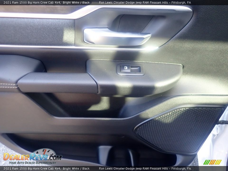 2021 Ram 1500 Big Horn Crew Cab 4x4 Bright White / Black Photo #11