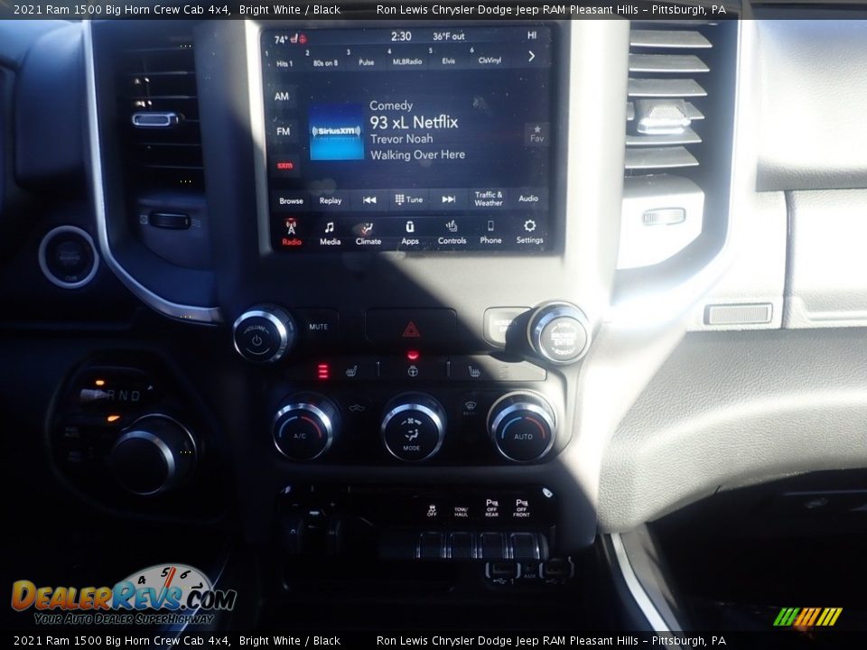 2021 Ram 1500 Big Horn Crew Cab 4x4 Bright White / Black Photo #17