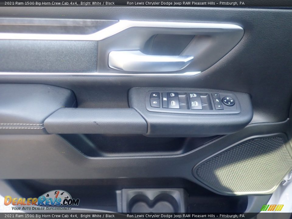 2021 Ram 1500 Big Horn Crew Cab 4x4 Bright White / Black Photo #20