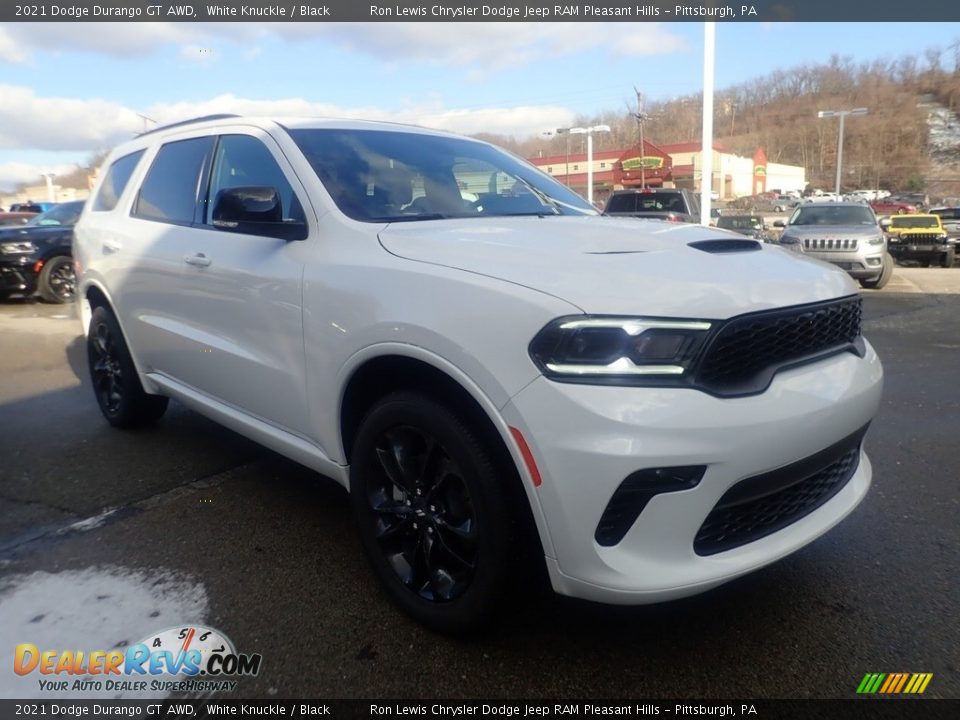 Front 3/4 View of 2021 Dodge Durango GT AWD Photo #3