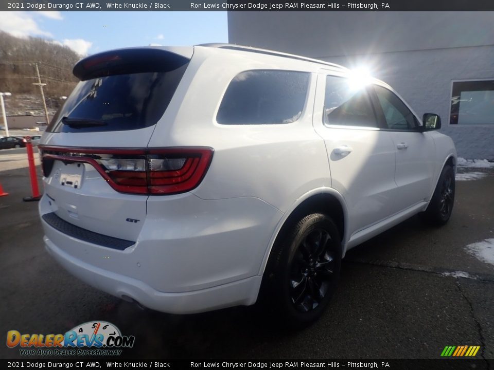 2021 Dodge Durango GT AWD White Knuckle / Black Photo #5