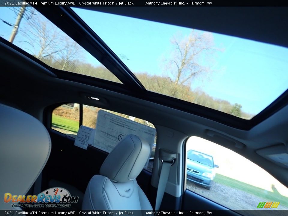 2021 Cadillac XT4 Premium Luxury AWD Crystal White Tricoat / Jet Black Photo #12