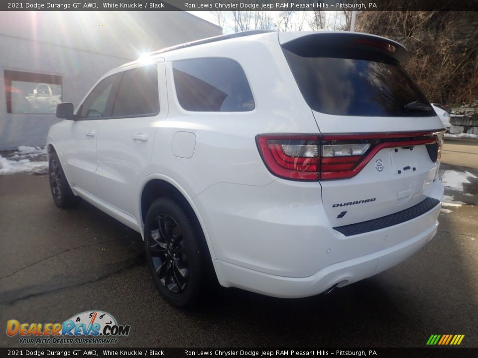 2021 Dodge Durango GT AWD White Knuckle / Black Photo #8