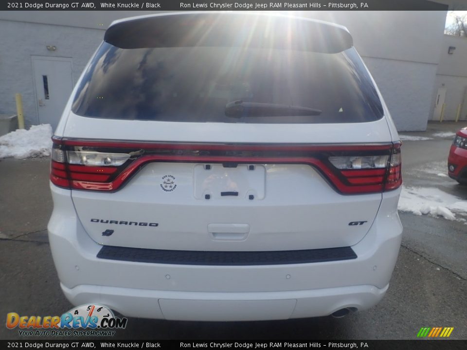 2021 Dodge Durango GT AWD White Knuckle / Black Photo #10