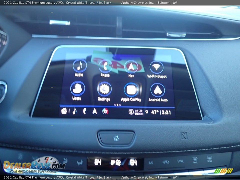 2021 Cadillac XT4 Premium Luxury AWD Crystal White Tricoat / Jet Black Photo #16