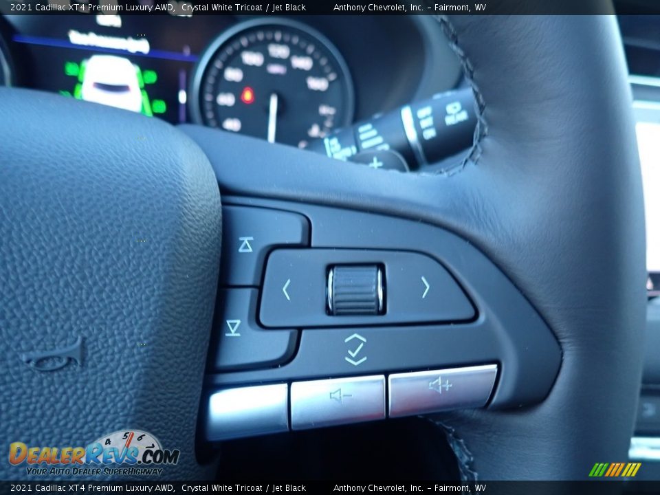 2021 Cadillac XT4 Premium Luxury AWD Steering Wheel Photo #18