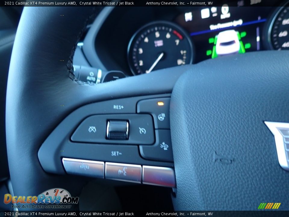 2021 Cadillac XT4 Premium Luxury AWD Steering Wheel Photo #19