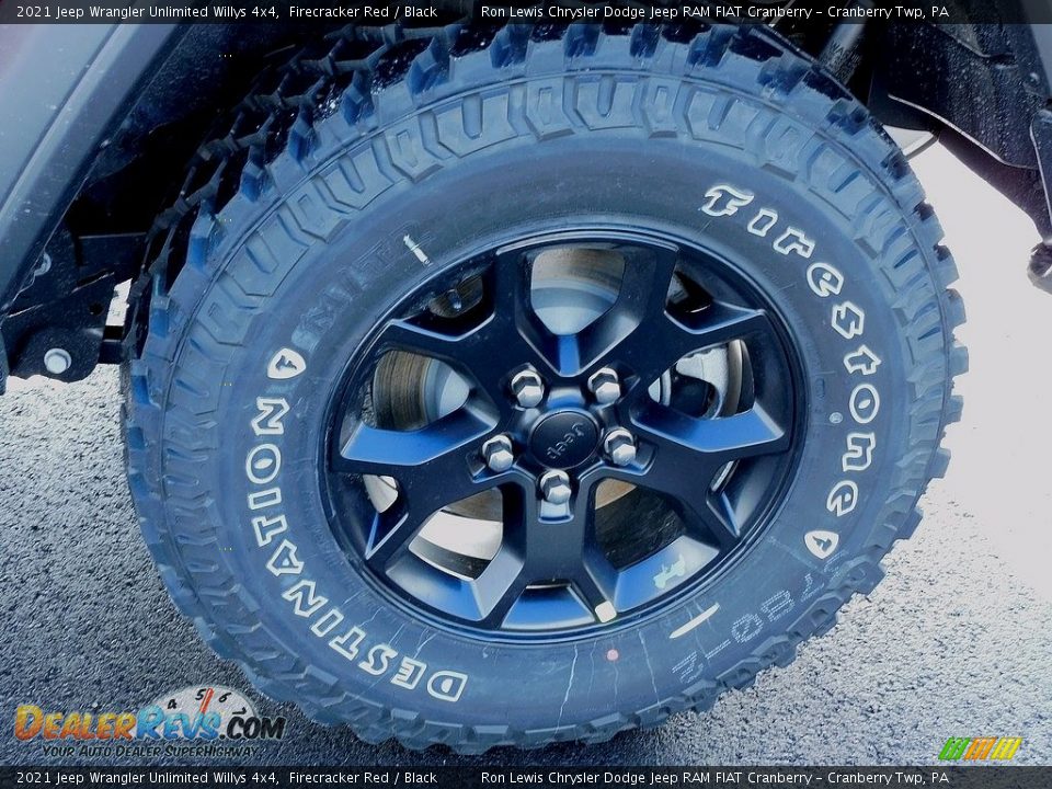 2021 Jeep Wrangler Unlimited Willys 4x4 Wheel Photo #10