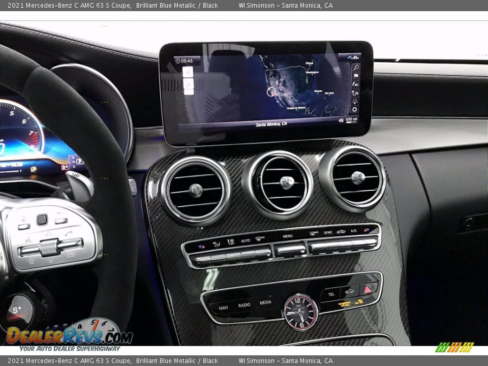 Controls of 2021 Mercedes-Benz C AMG 63 S Coupe Photo #6