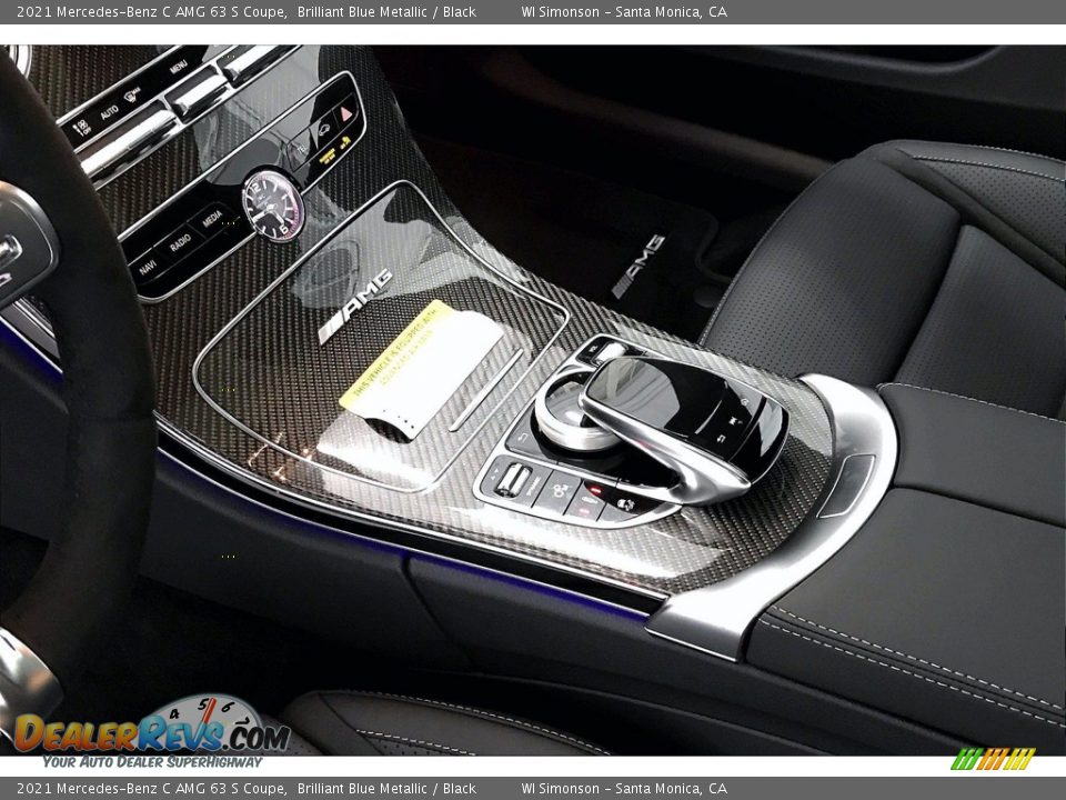 Controls of 2021 Mercedes-Benz C AMG 63 S Coupe Photo #7