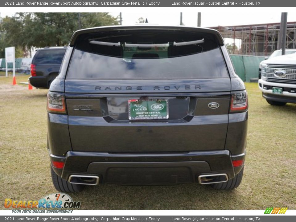 2021 Land Rover Range Rover Sport Autobiography Carpathian Gray Metallic / Ebony Photo #7