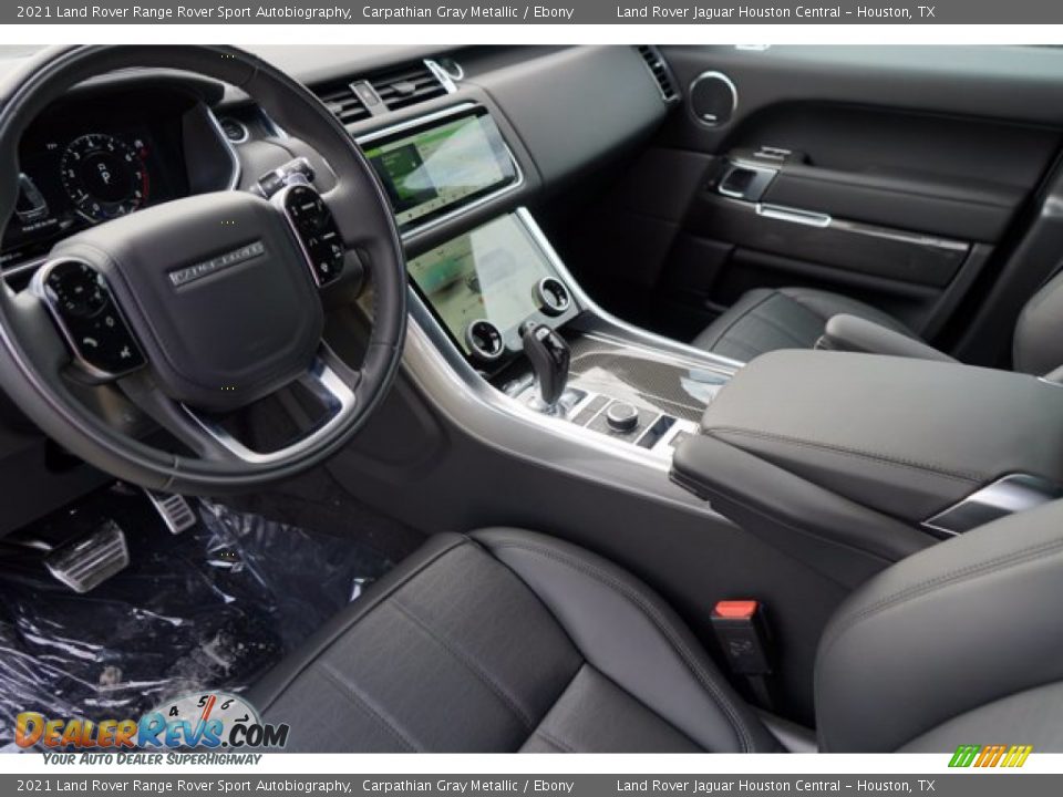 Ebony Interior - 2021 Land Rover Range Rover Sport Autobiography Photo #13