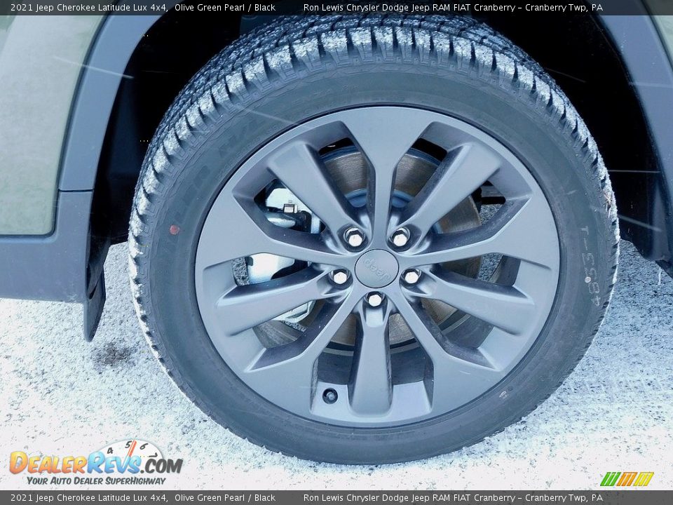 2021 Jeep Cherokee Latitude Lux 4x4 Wheel Photo #10