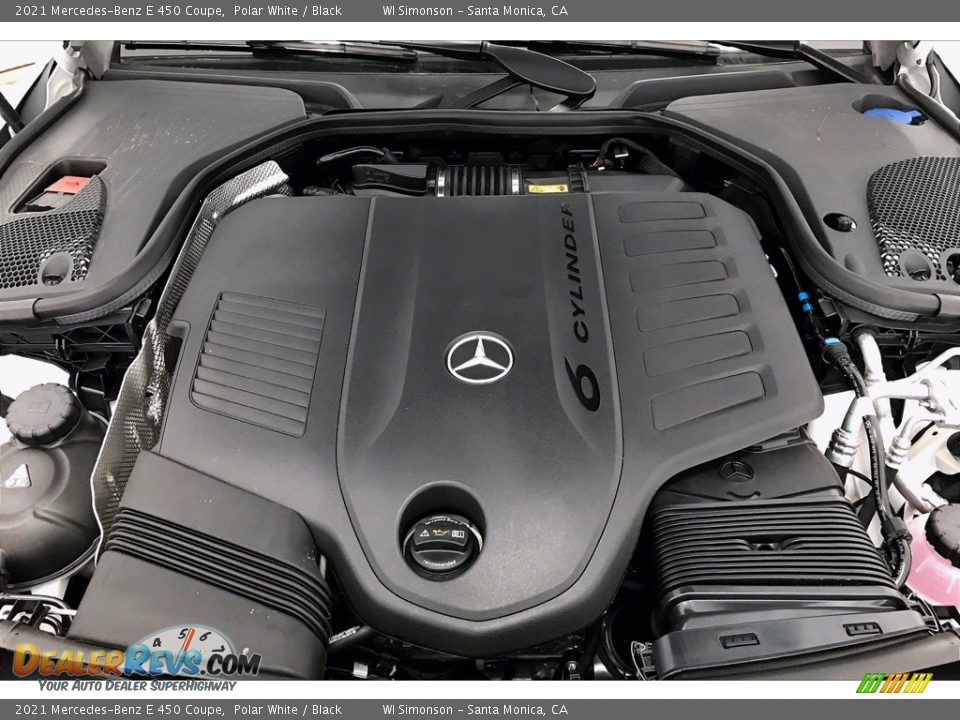 2021 Mercedes-Benz E 450 Coupe 3.0 Liter Turbocharged DOHC 24-Valve VVT Inline 6 Cylinder w/EQ Boost Engine Photo #8