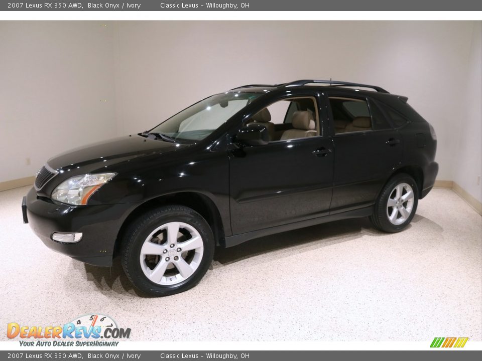 2007 Lexus RX 350 AWD Black Onyx / Ivory Photo #3