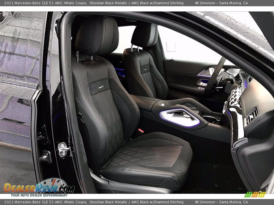 AMG Black w/Diamond Stitching Interior - 2021 Mercedes-Benz GLE 53 AMG 4Matic Coupe Photo #5