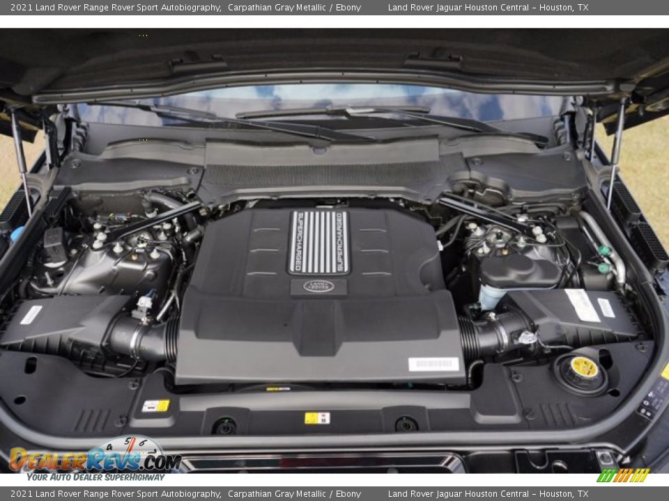 2021 Land Rover Range Rover Sport Autobiography 5.0 Liter Supercharged DOHC 32-Valve VVT V8 Engine Photo #31