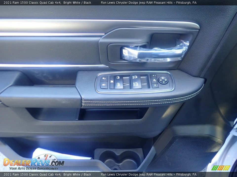 2021 Ram 1500 Classic Quad Cab 4x4 Bright White / Black Photo #20