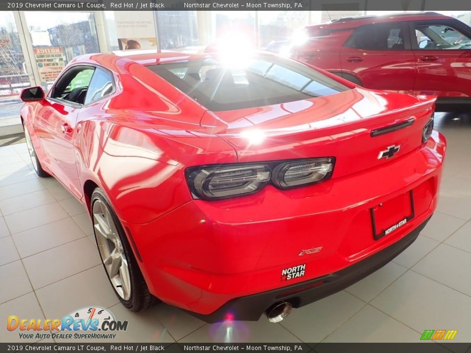 2019 Chevrolet Camaro LT Coupe Red Hot / Jet Black Photo #5