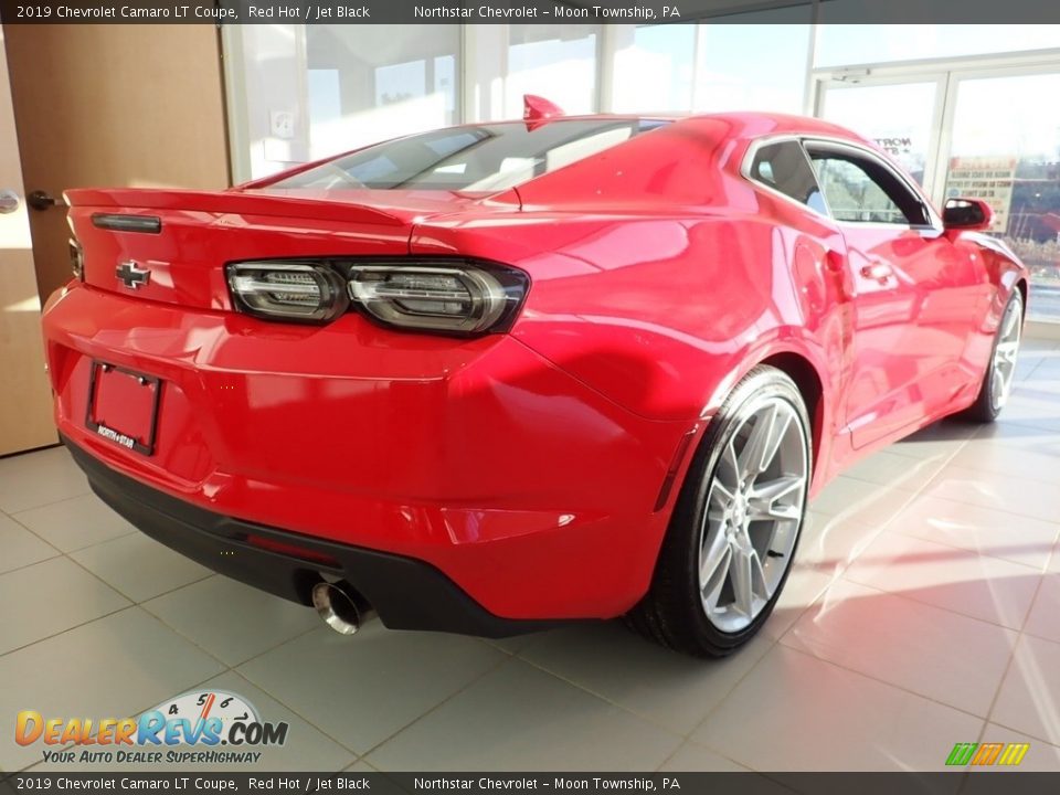 2019 Chevrolet Camaro LT Coupe Red Hot / Jet Black Photo #7