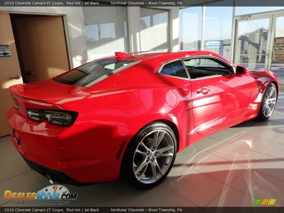 2019 Chevrolet Camaro LT Coupe Red Hot / Jet Black Photo #8