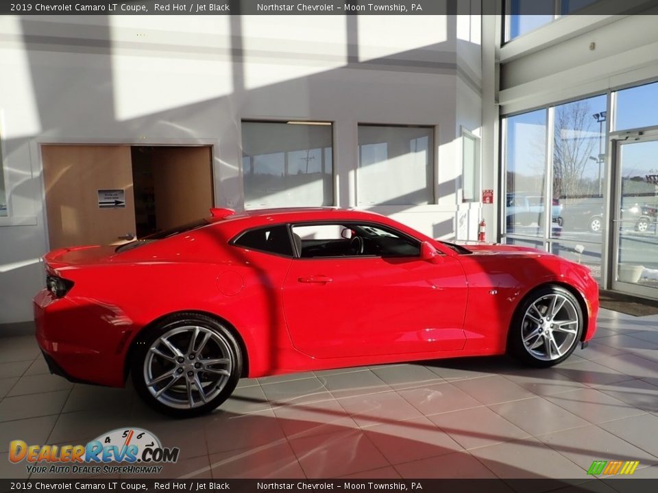 2019 Chevrolet Camaro LT Coupe Red Hot / Jet Black Photo #11