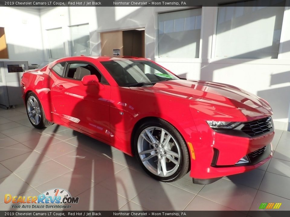 2019 Chevrolet Camaro LT Coupe Red Hot / Jet Black Photo #12