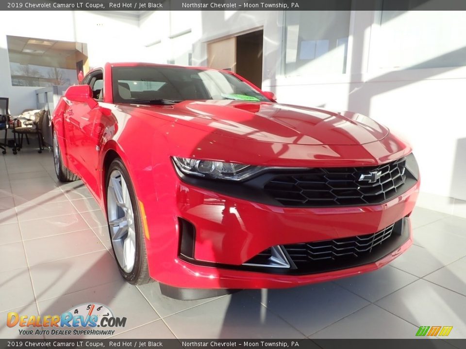 2019 Chevrolet Camaro LT Coupe Red Hot / Jet Black Photo #13