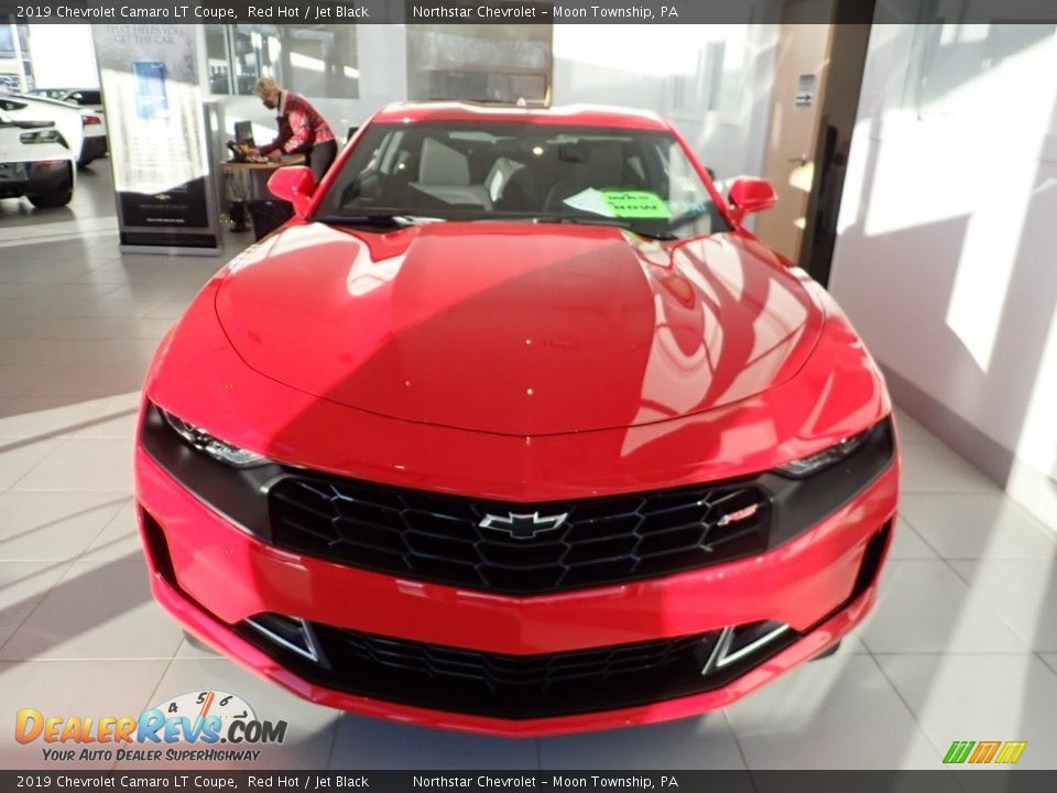 2019 Chevrolet Camaro LT Coupe Red Hot / Jet Black Photo #14