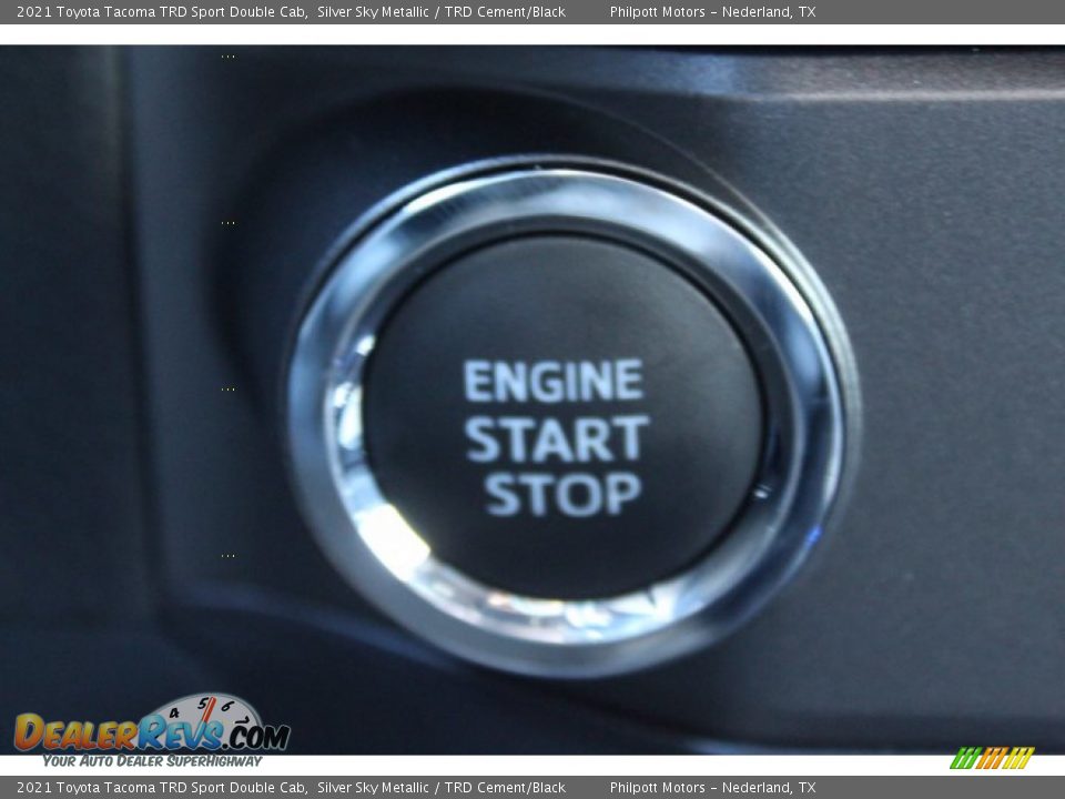 2021 Toyota Tacoma TRD Sport Double Cab Silver Sky Metallic / TRD Cement/Black Photo #17