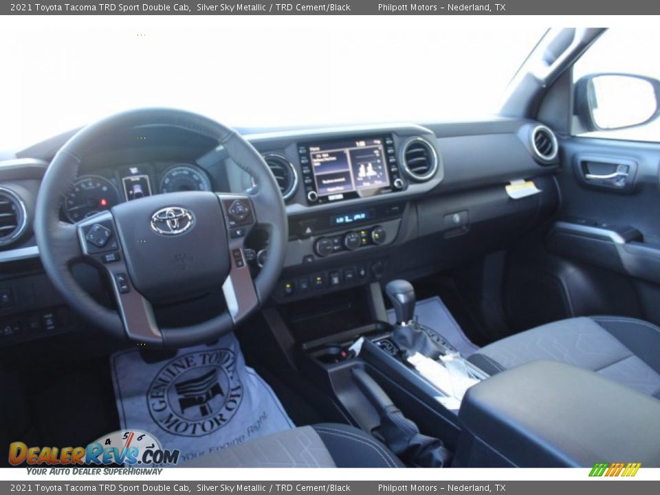 Dashboard of 2021 Toyota Tacoma TRD Sport Double Cab Photo #21