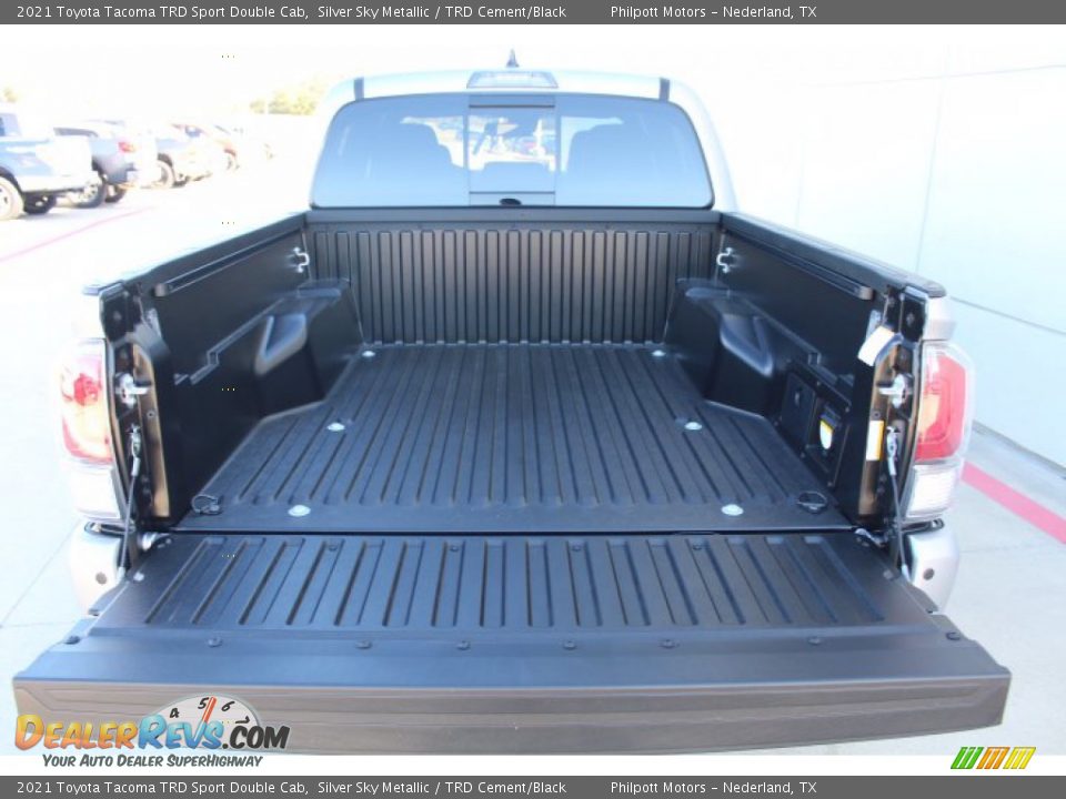 2021 Toyota Tacoma TRD Sport Double Cab Silver Sky Metallic / TRD Cement/Black Photo #23