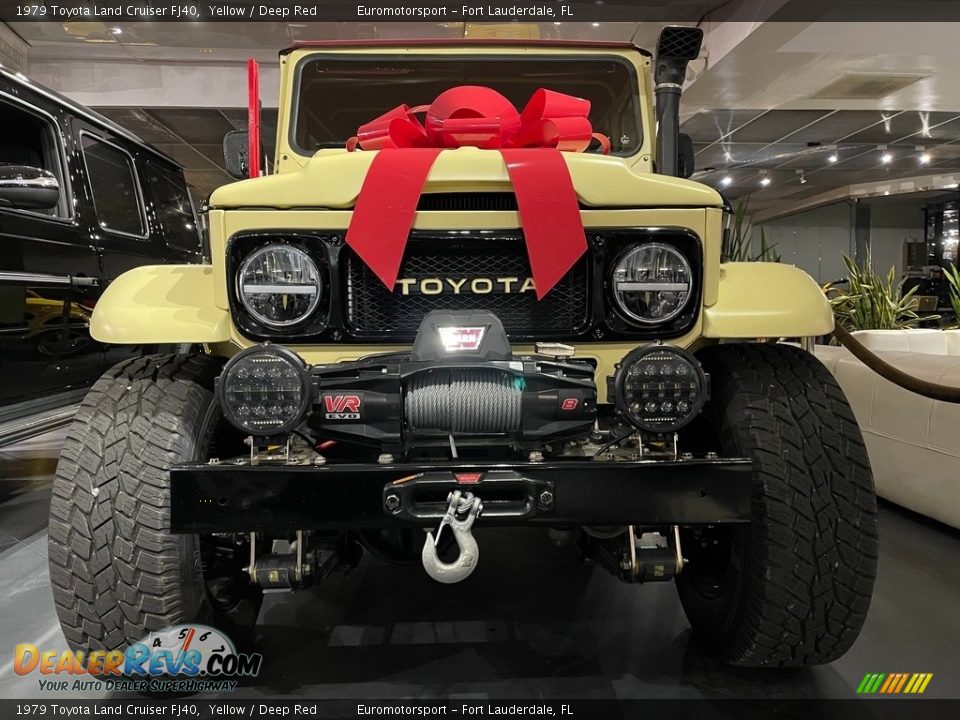 Yellow 1979 Toyota Land Cruiser FJ40 Photo #1