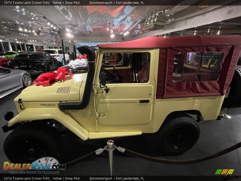 Yellow 1979 Toyota Land Cruiser FJ40 Photo #4