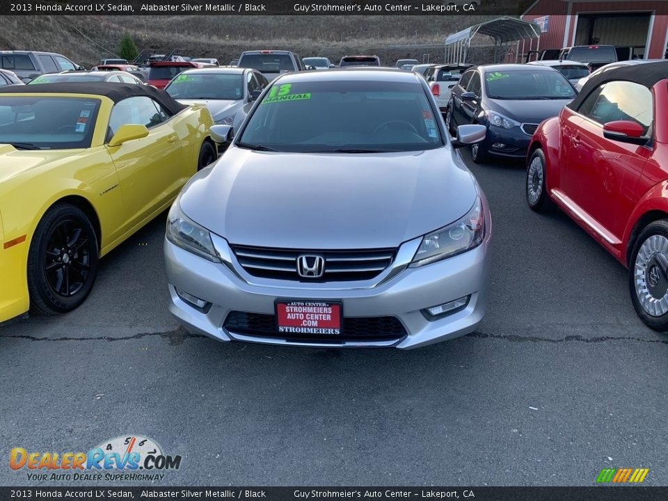 2013 Honda Accord LX Sedan Alabaster Silver Metallic / Black Photo #1