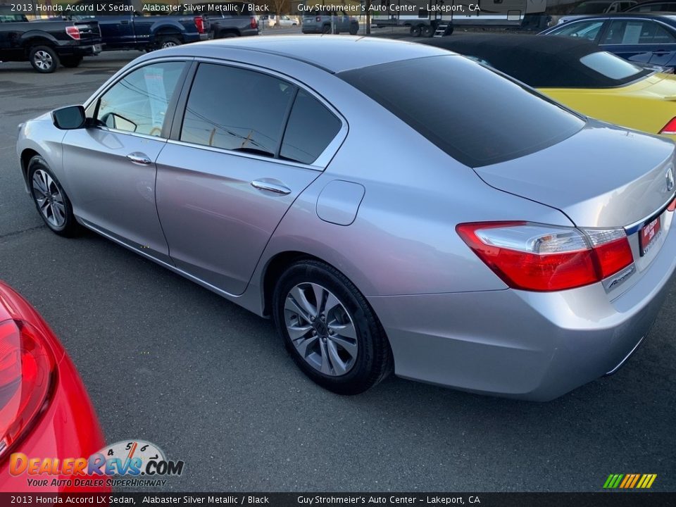 2013 Honda Accord LX Sedan Alabaster Silver Metallic / Black Photo #2