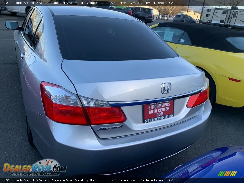 2013 Honda Accord LX Sedan Alabaster Silver Metallic / Black Photo #3