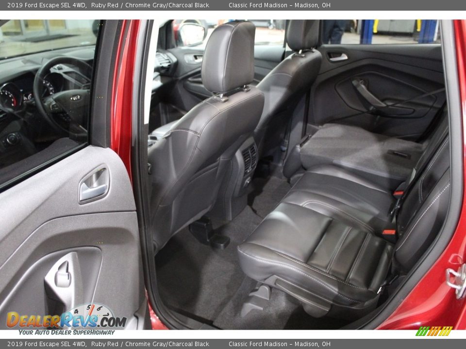 2019 Ford Escape SEL 4WD Ruby Red / Chromite Gray/Charcoal Black Photo #13