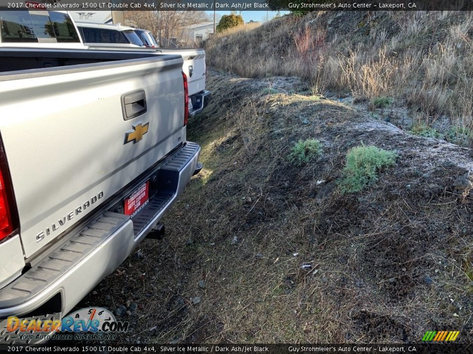 2017 Chevrolet Silverado 1500 LT Double Cab 4x4 Silver Ice Metallic / Dark Ash/Jet Black Photo #6