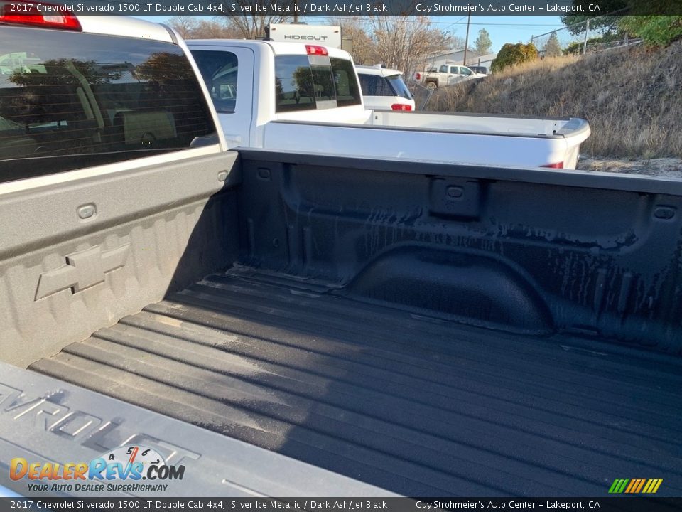 2017 Chevrolet Silverado 1500 LT Double Cab 4x4 Silver Ice Metallic / Dark Ash/Jet Black Photo #7