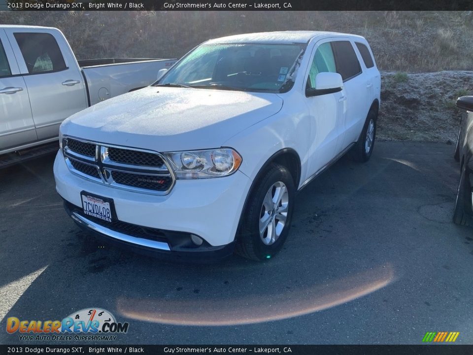 2013 Dodge Durango SXT Bright White / Black Photo #1