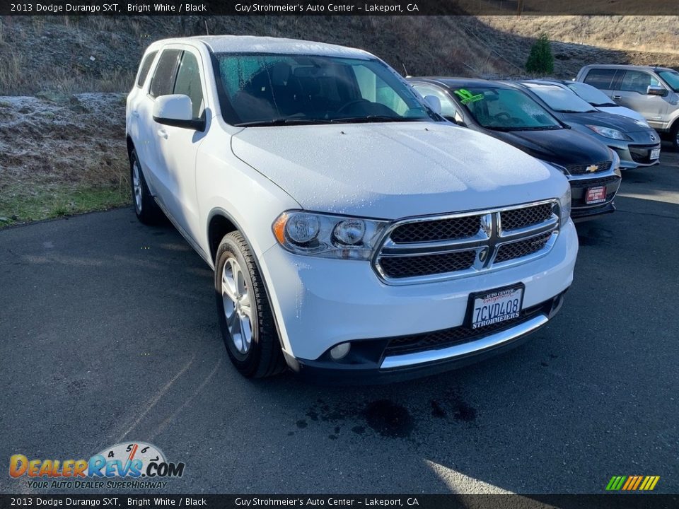 2013 Dodge Durango SXT Bright White / Black Photo #2