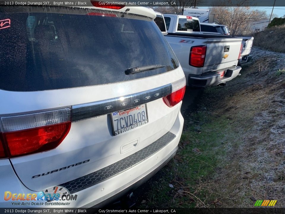 2013 Dodge Durango SXT Bright White / Black Photo #4