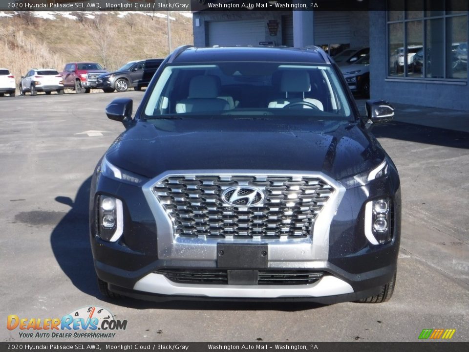 2020 Hyundai Palisade SEL AWD Moonlight Cloud / Black/Gray Photo #5