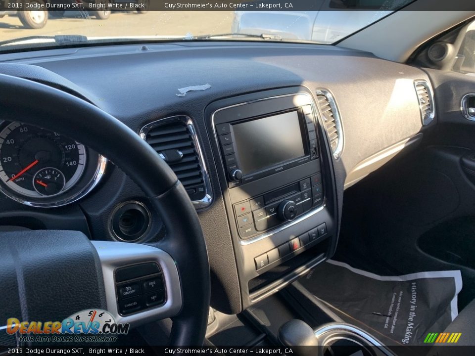 2013 Dodge Durango SXT Bright White / Black Photo #9