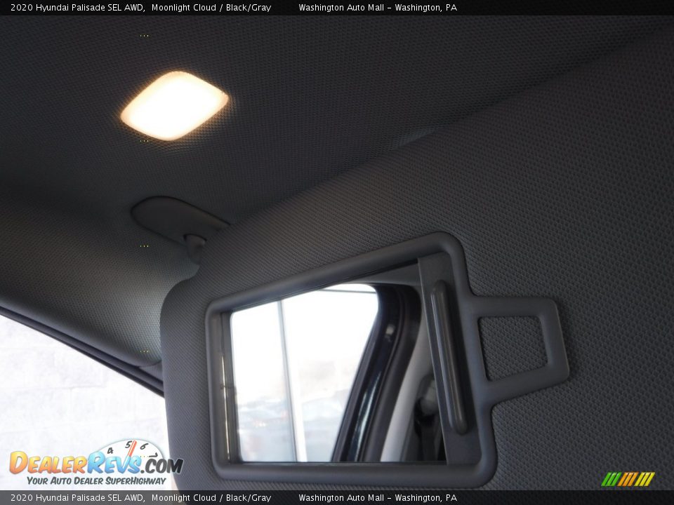 2020 Hyundai Palisade SEL AWD Moonlight Cloud / Black/Gray Photo #24
